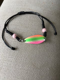 Adjustable lure bracelet